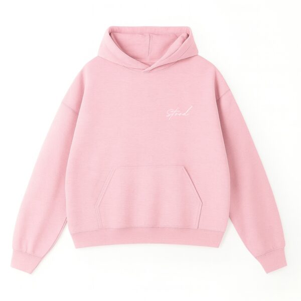 Hoodie Pigeon og ´´For artists´´ rosado