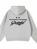 Hoodie Grateful Studios Gris Melange 06