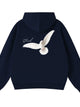 Hoodie Pigeon og ´´For artists´´azul marino