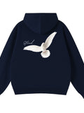Hoodie Pigeon og ´´For artists´´azul marino