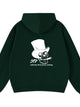 Hoodie Skull verde botella ´´There is only one style´´ 04